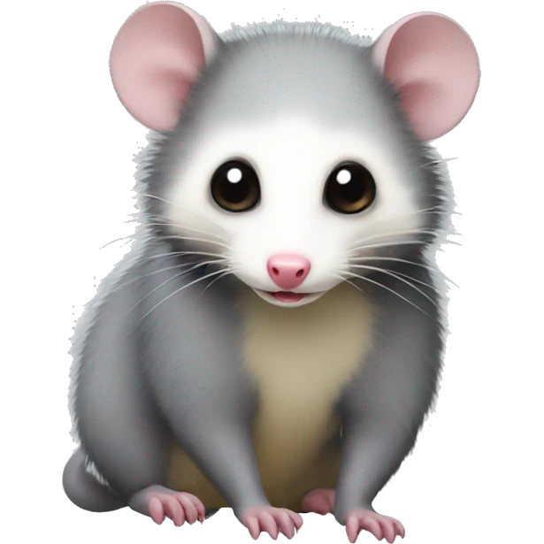 Opossum emoji