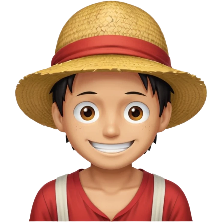 Emoji de luffy dans one piece emoji