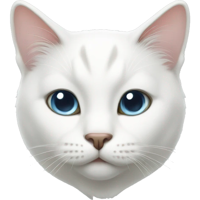 White cat emoji