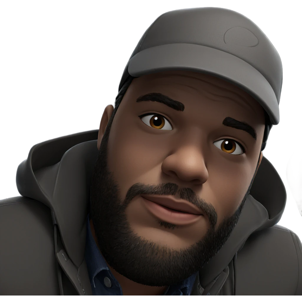 handsome man in a hat emoji