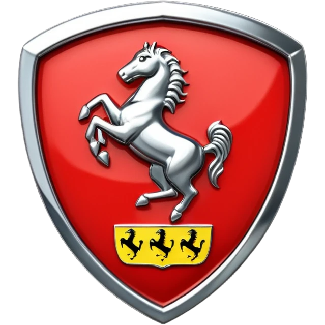Real Ferrari badge emoji