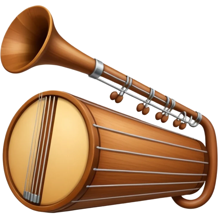 wooden instrument emoji