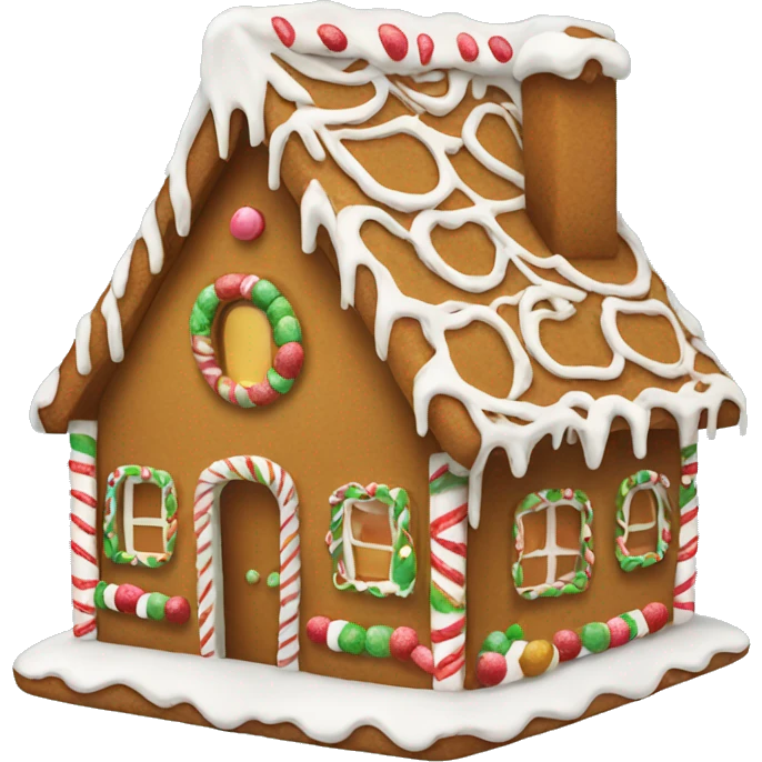 gingerbread house  emoji