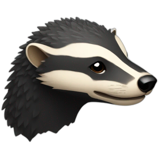 honeybadger, emoji
