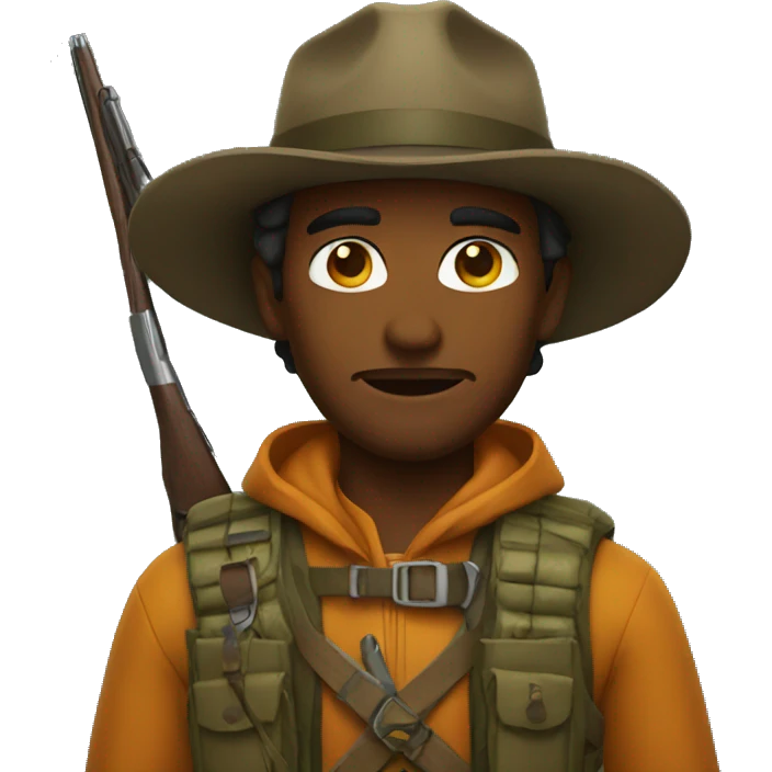 hunter emoji