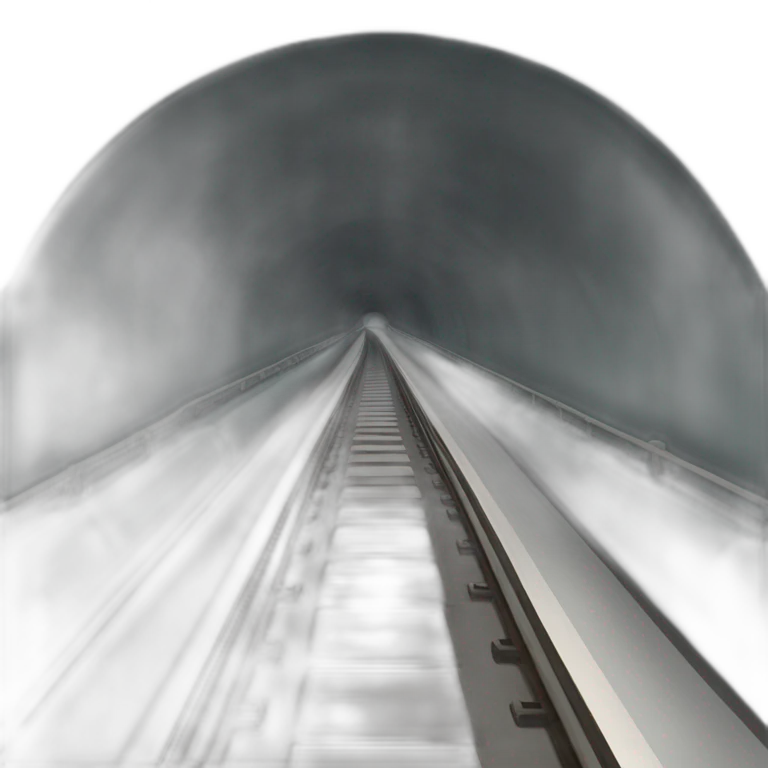 underground train transport tunnel emoji
