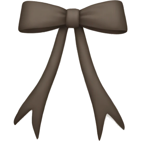 A bow emoji