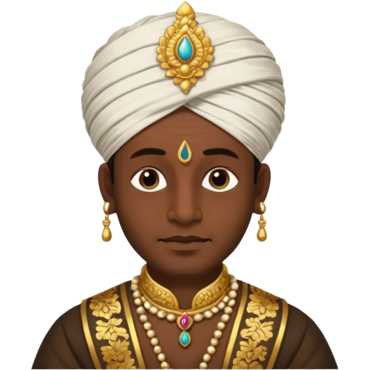 1600's India male emoji