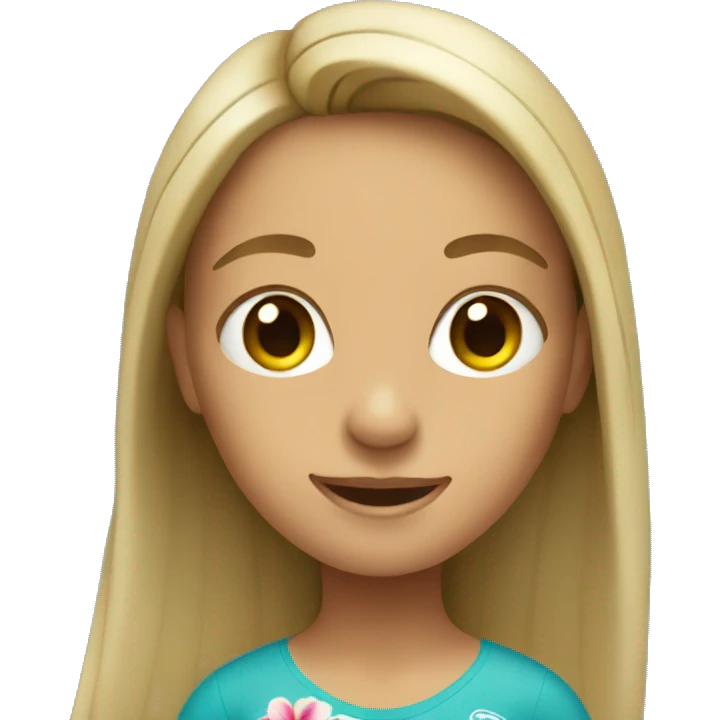 surfing girl emoji