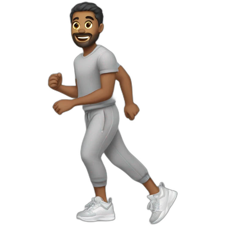 grey joggers emoji