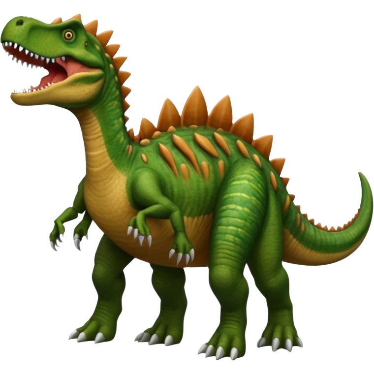 A spinosaurus emoji