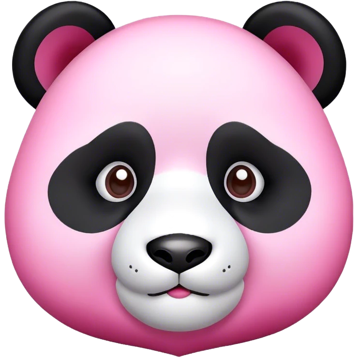 Pink Panda emoji