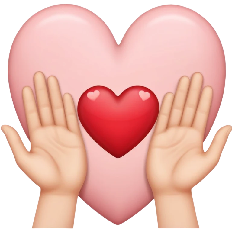 heart hands emoji