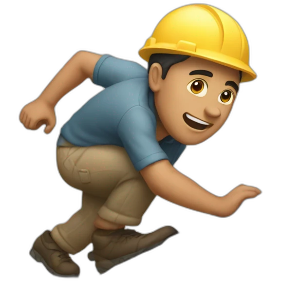 man-pushing-rock-up-the-hill emoji