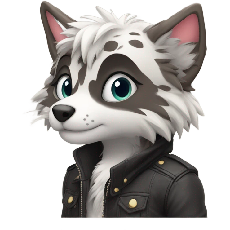 Anthro Fursona Furry Edgy Cool Cute emoji