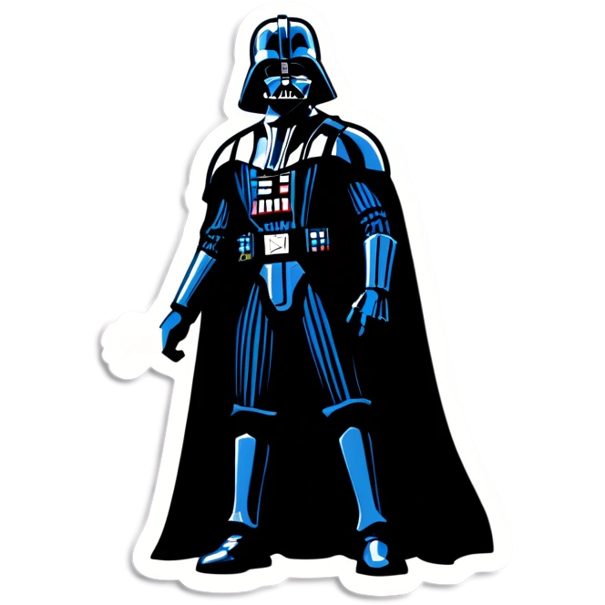 Darth Vader wearing Kentucky jersey emoji