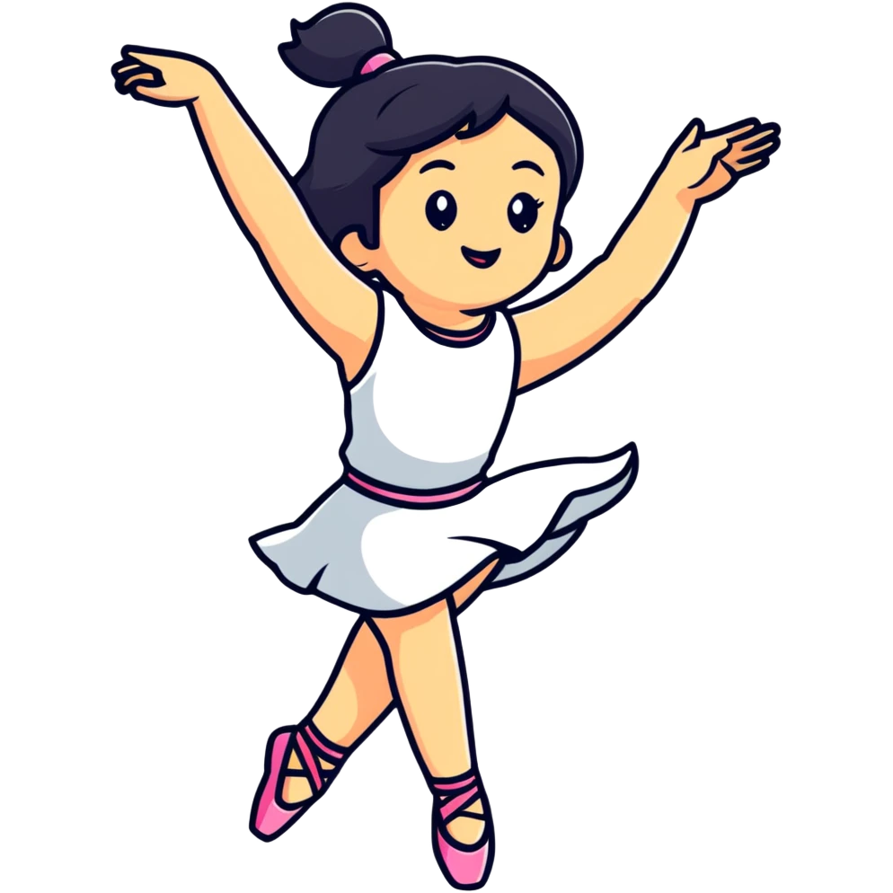 girl dancer moving to music emoji