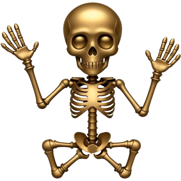 Wind-Up Skeleton emoji