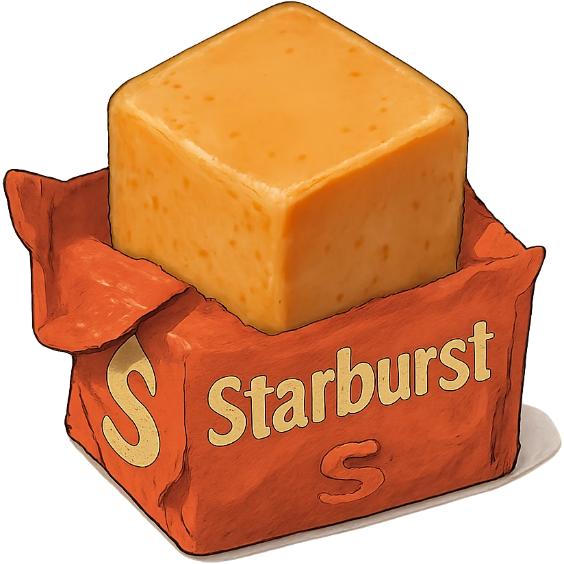 starburst candy emoji