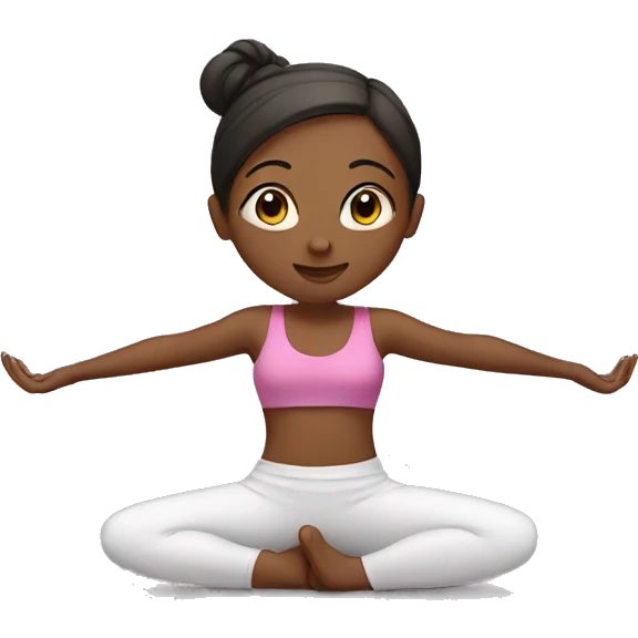 yoga girl emoji
