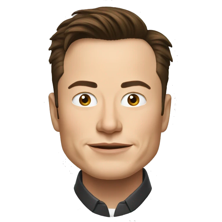 Elon Musk emoji