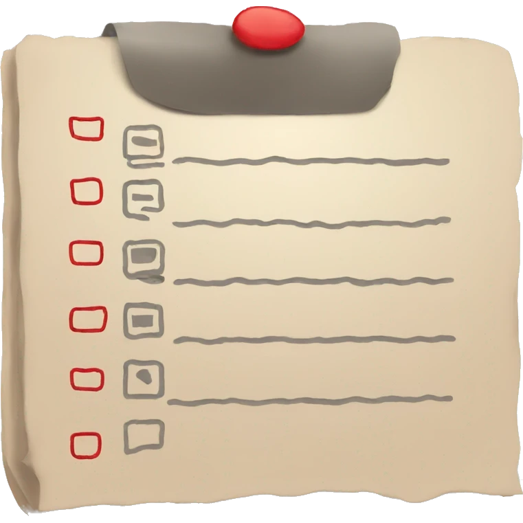 Checklist emoji