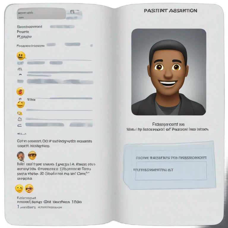 Passport ready emoji