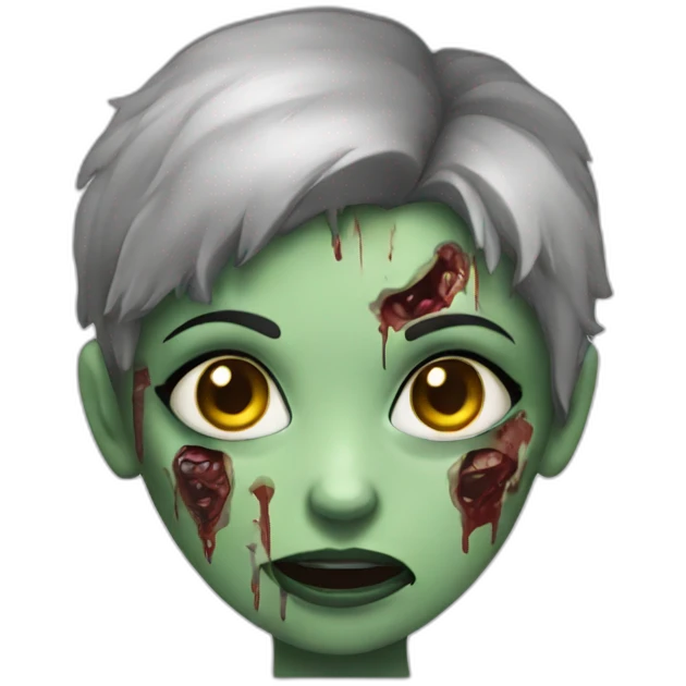zombie girl emoji