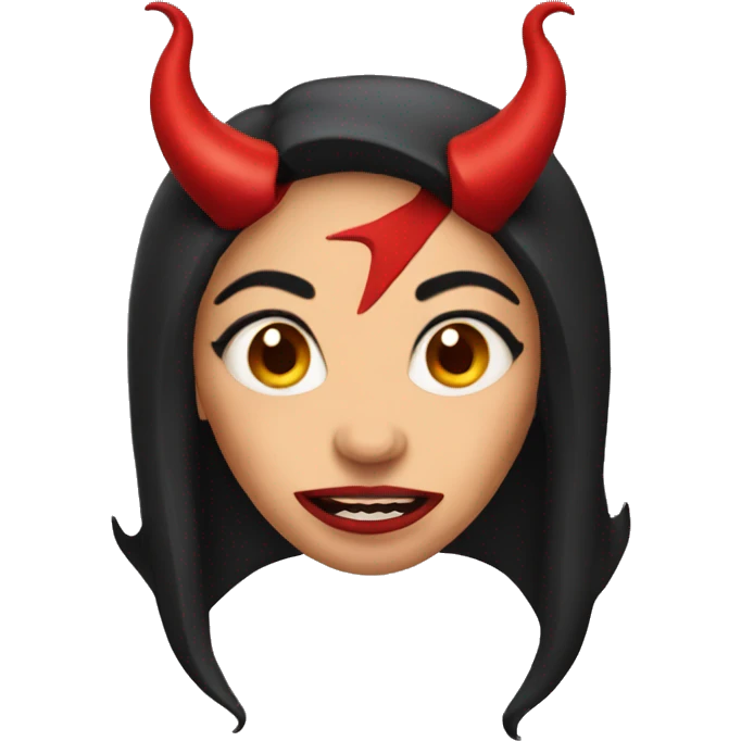 devil woman emoji