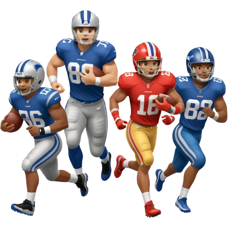 NFL players emoji