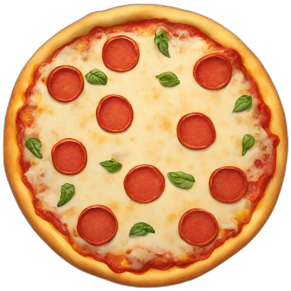 pizza riendo emoji