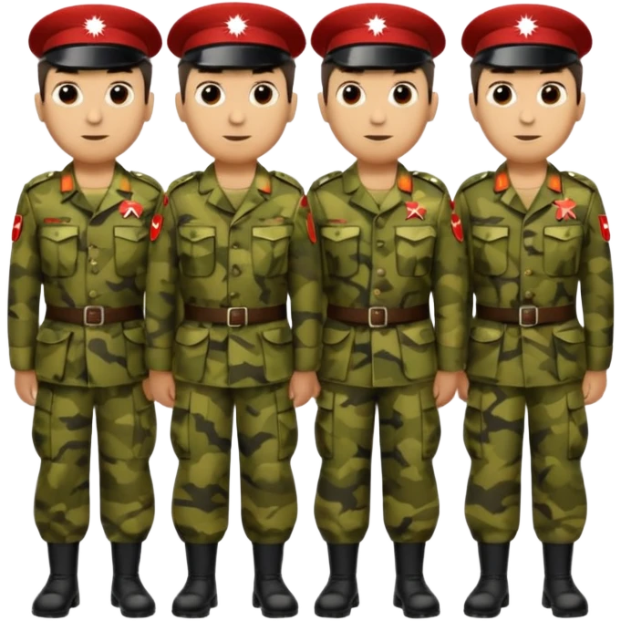 Turkish's Military emoji