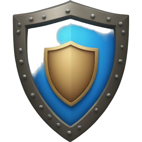 blue shield icon emoji