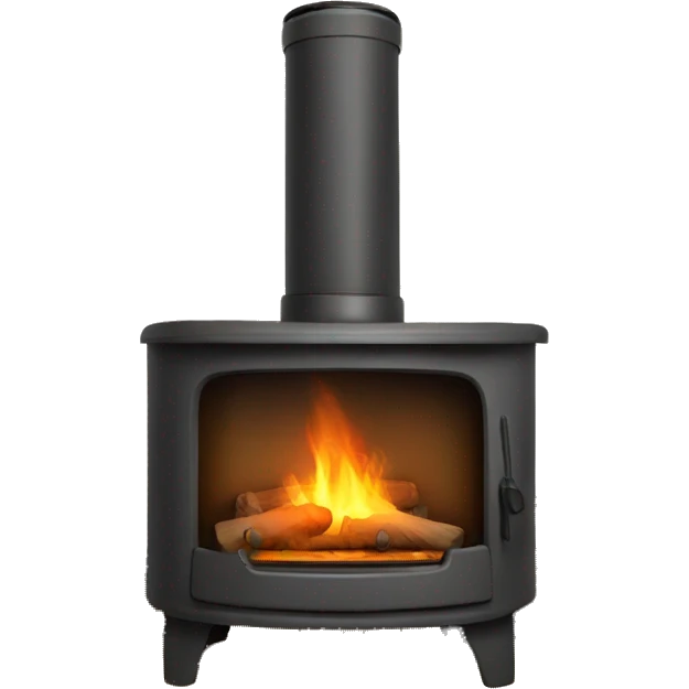 Cosy log burner emoji