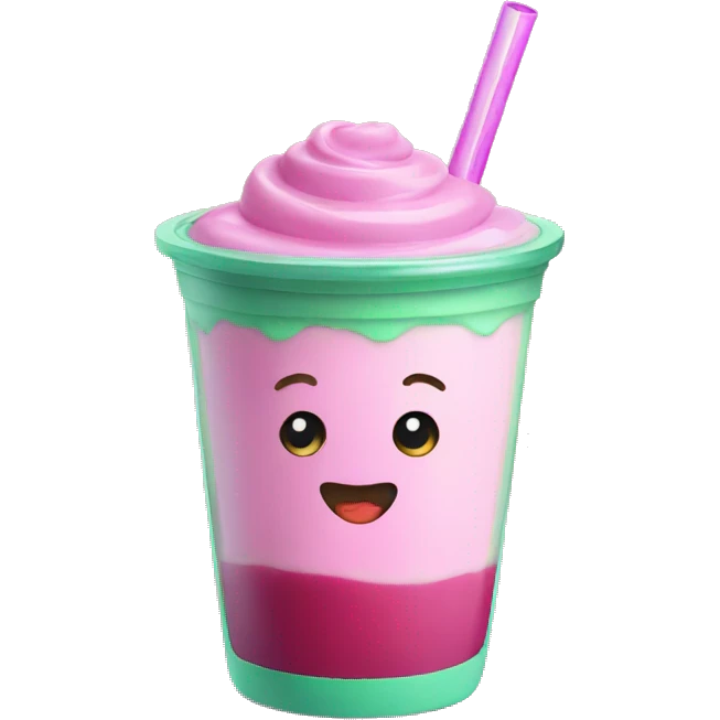 Smoothie in a cup emoji