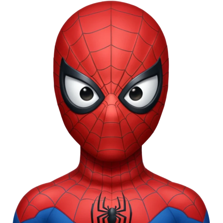 Side look Spider-Man  emoji