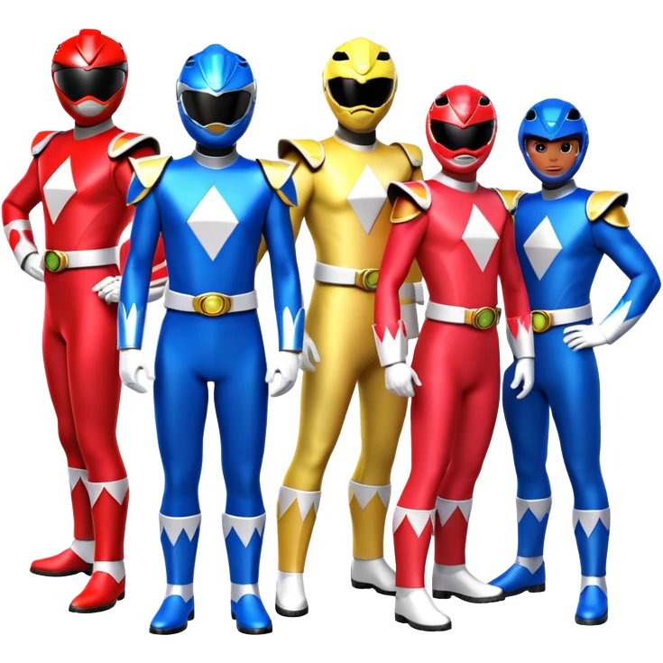 Power rangers  emoji