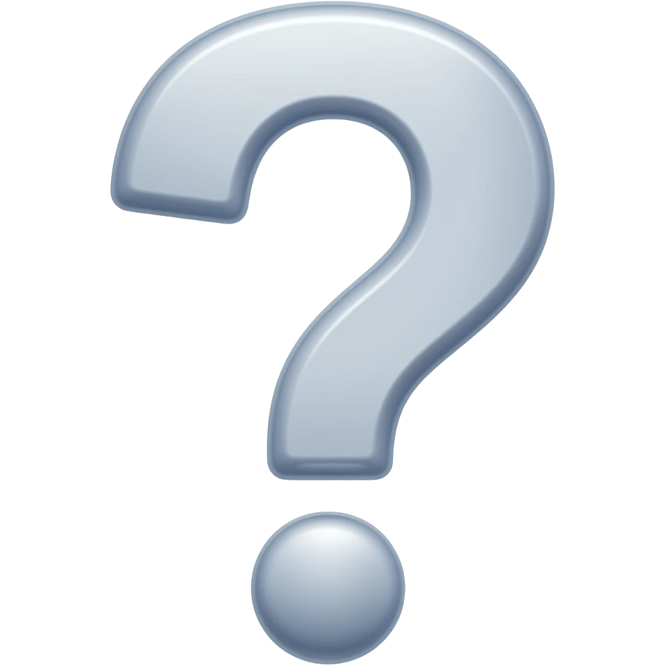 interrogantes - Por qué? emoji