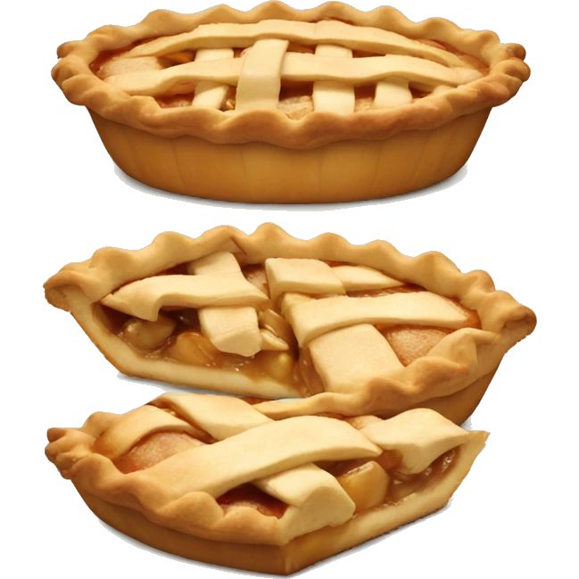 Apple pie emoji