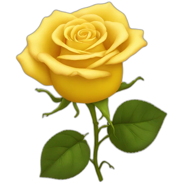yellow rose emoji