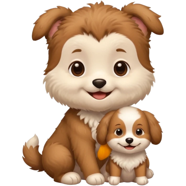 Best friends dog and baby emoji