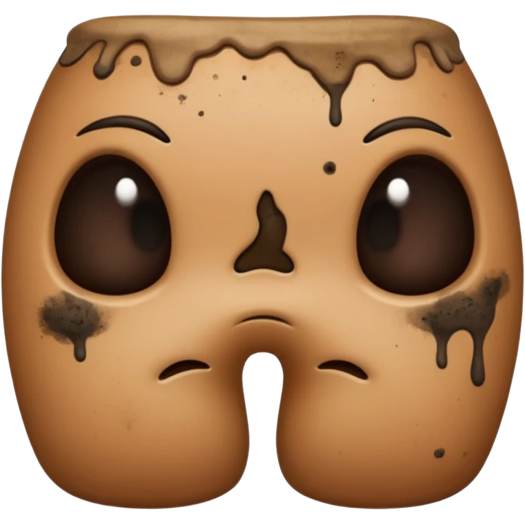 Dirty butt cheeks emoji