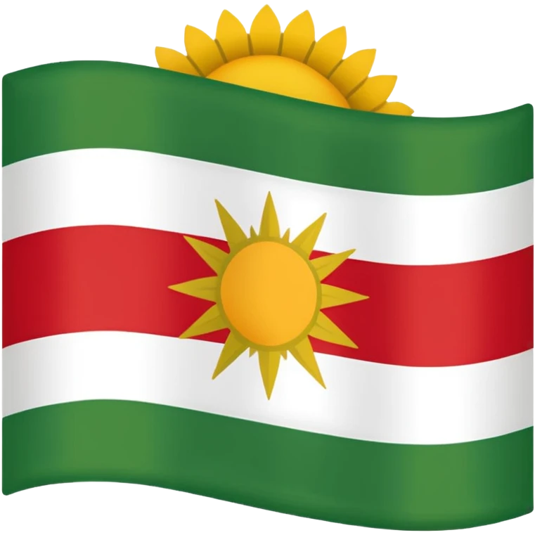 kurdistan flag emoji