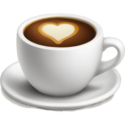 Cup of coffee emoji