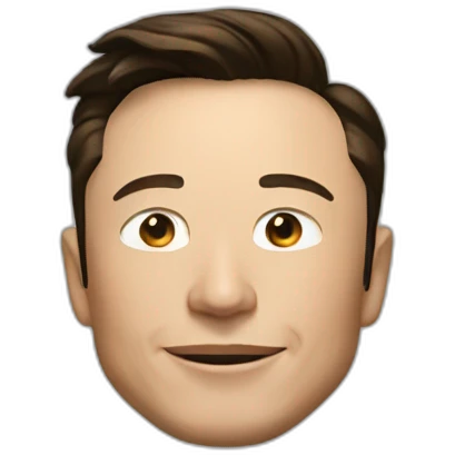 elon musk black emoji