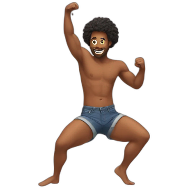 Butt dance emoji