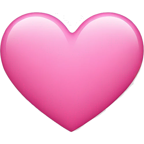 heart pink emoji