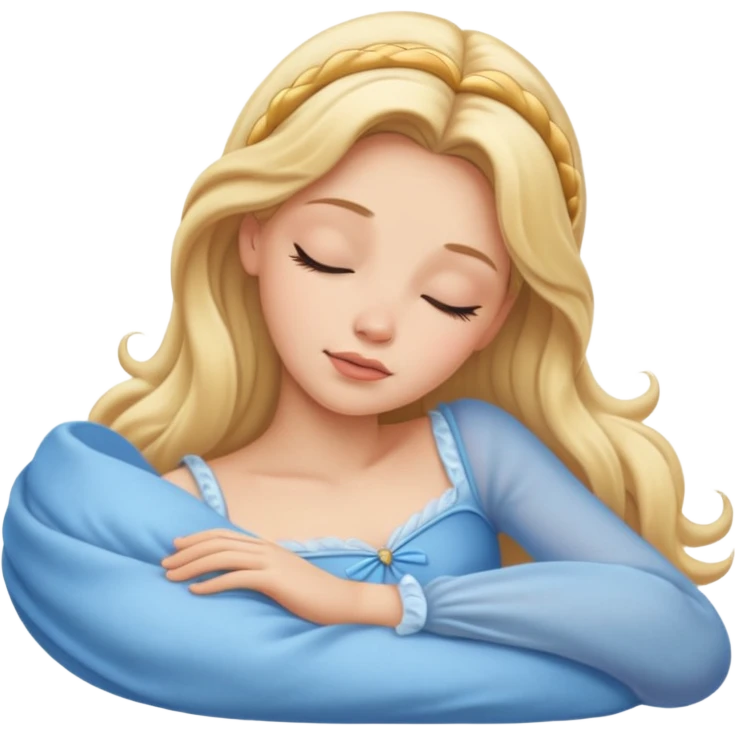 Sleeping Cinderella emoji