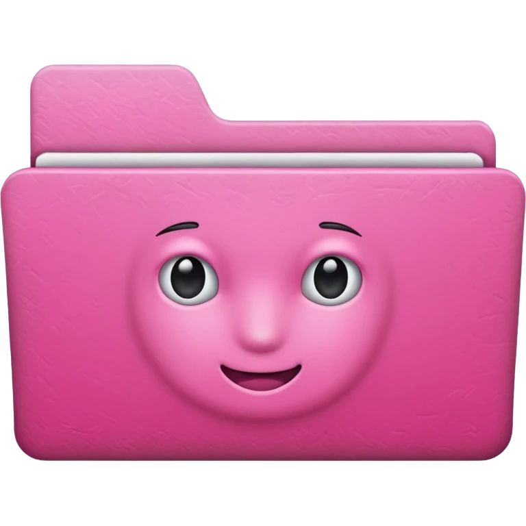 simple mix pink folder emoji
