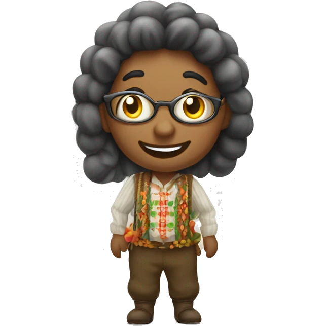 Balão de festa junina emoji